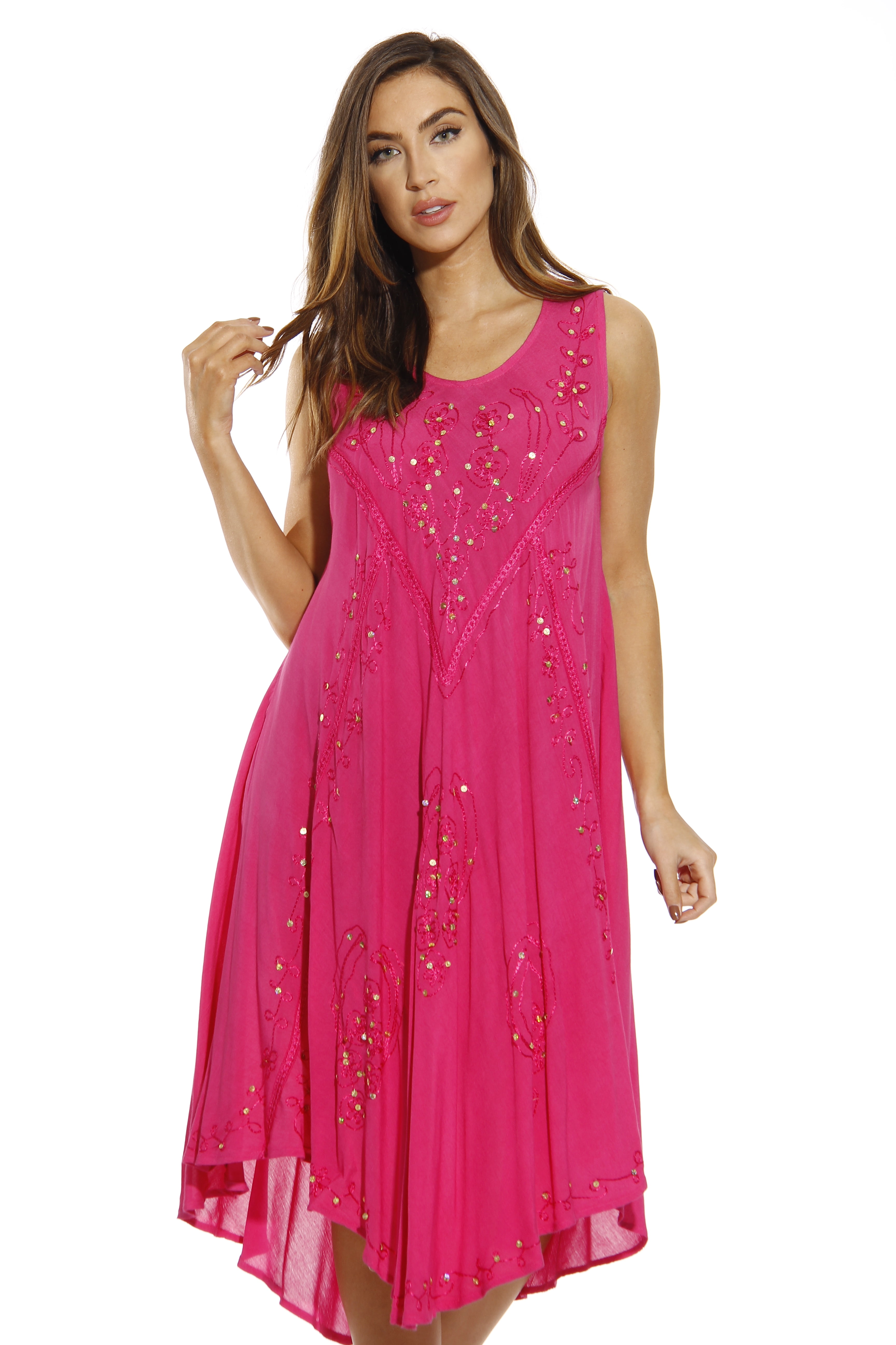 Riviera Sun Riviera Sun Dress Dresses for Women (Fuchsia, 2X