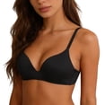 thumbnail image 2 of Conairie Push Up Bras For Womens Deep V Full Coverage No Underwire Seamless Bralettes Lightweight Padded Tshirt Bras 32, 2 of 4