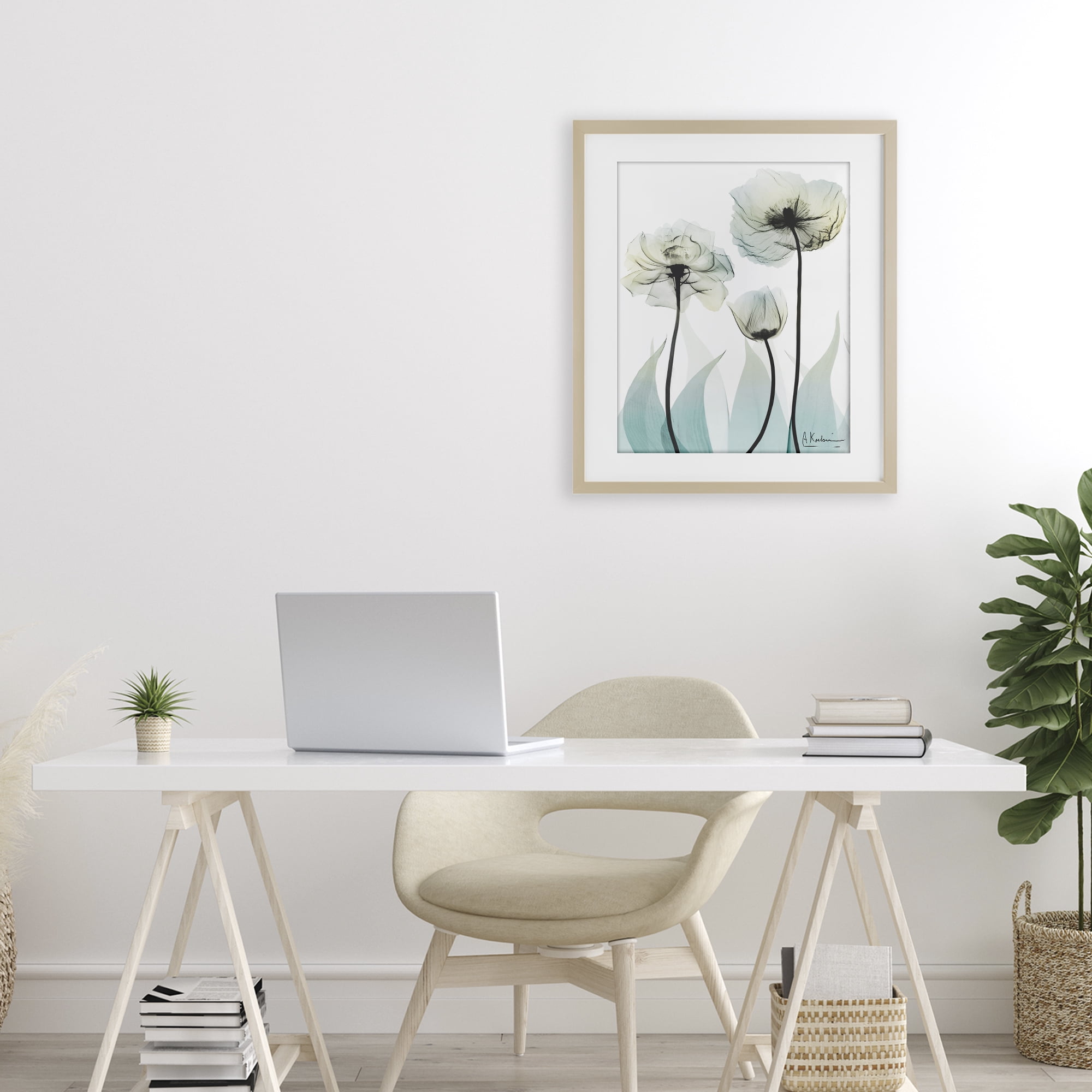Stupell Industries Luxury Of Creation Birch Framed Print Under Glass, design by Albert Koetsier