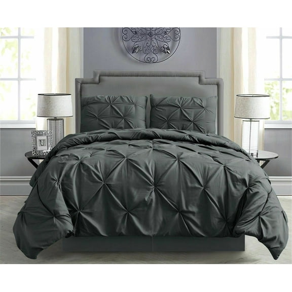 Empire Home 8-Piece Pintuck Comforter Set with Matching Sheet Set   Pillow Cases