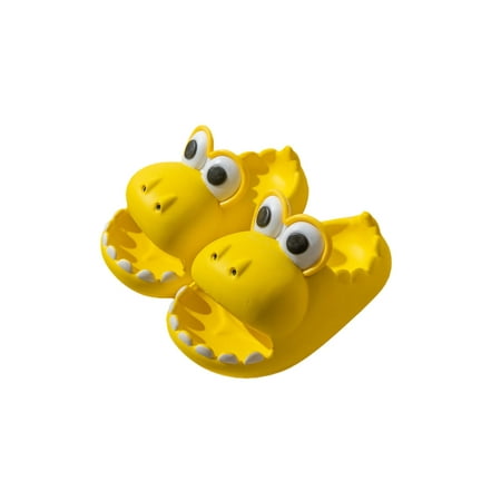 

Amuver Non-slip Kids Slippers Shower Bathroom EVA Thick Sole Summer Cartoon Shoes for Boys Girls