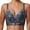 c02Black, variant on Small Bust Thick Padded Wireless Bra Soft Comfort Breathable Underwear Gathering Daily Bra Lace Non-Steel Ring Bra Red L