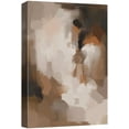 thumbnail image 2 of PixonSign Canvas Wall Art Pastel Grunge Watercolor Brown Abstract Artwork Colorful Oil Paintings Modern Prints Minimalism Contemporary Nordic Decorative for Rooms - 24"x36", 2 of 5