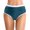 A224-Dark Blue, variant on Womens High Waisted Swim Bottom Retro Triangle Bikini Bottoms Tummy Control Scrunch Swimwear Red,S