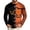 Saffron, variant on Halloween Long Sleeve Tshirts Mens Funny Spooky Ghost Witch Pumpkin Printed Moisture Wicking Lightweight Athletic Workout Tops for Holiday Wear