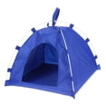 thumbnail image 1 of Self-Warming Comfortable Triangle Cat Bed Portable Folding Pet Tent, 1 of 3