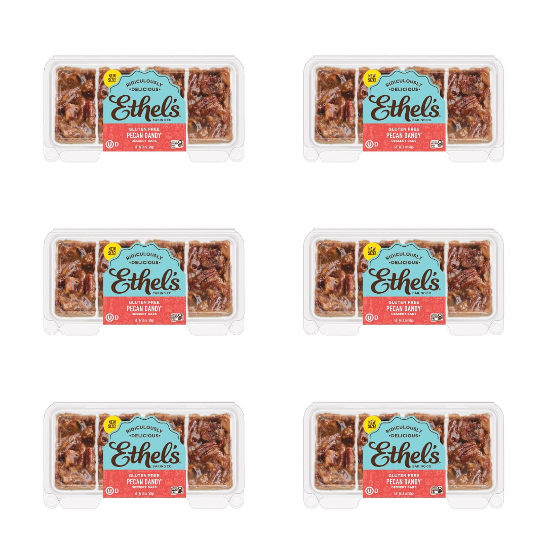 Pecan Dandy Dessert Bars - 24ct (1.5oz Bars) Gluten-Free