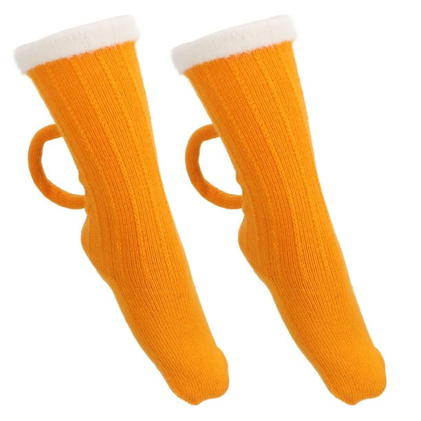 Calcetines Térmicos, Calcetines Calentadores De Pies 3 Velocidades De Temperatura Amarillo Para Hombres Para Invierno ANGGREK AHX1434
