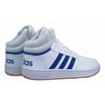thumbnail image 4 of Ad-id-as Hoops 3.0 Mid Sneakers For Men Basketball White GW3021, 4 of 5