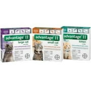 Advantage Once-A-Month Topical Flea Treatment for Cats Over 9 Lbs (4 Applications)