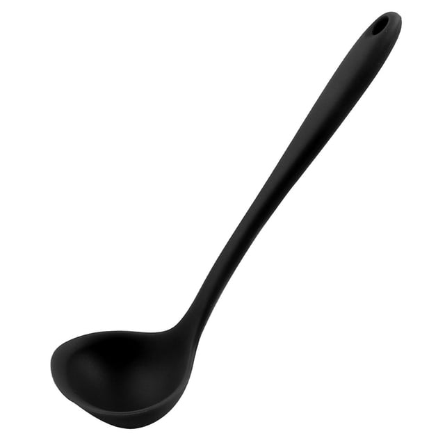 Cucharón de Sopa de Silicona Unique Bargains 11.6 Pulgadas Resistencia Hasta 450°F
