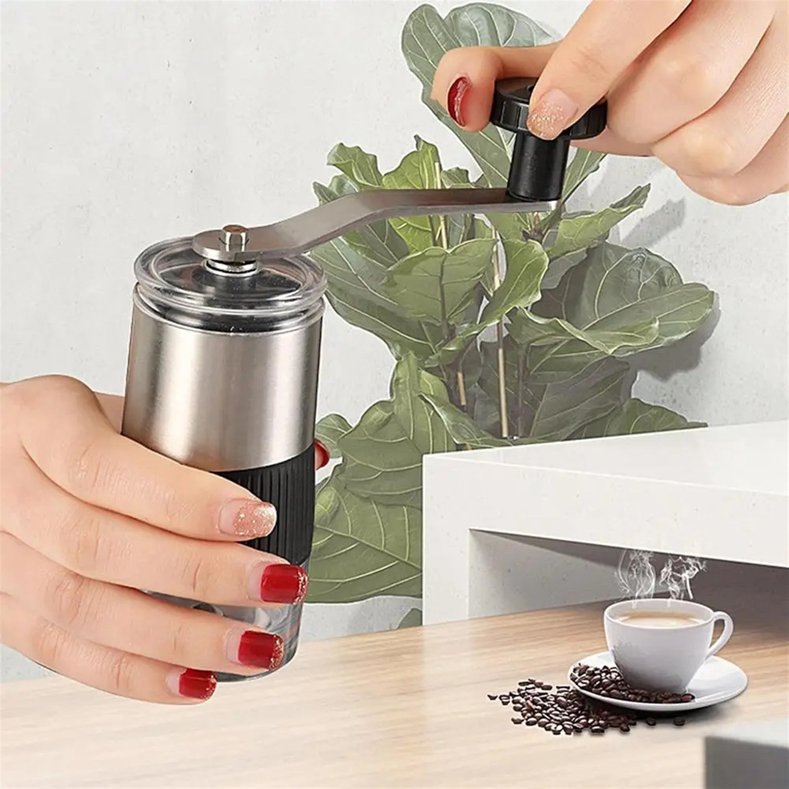 Manual Coffee Grinder Coffee Bean Grinder Manual Coffee Bean Grinder Manual Burr Hand Coffee Grinder Gift For Camping