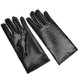 thumbnail image 5 of Black Friday Women Short Leather Gloves Punk Dressing Up Props Handwear compatible Party, 5 of 5