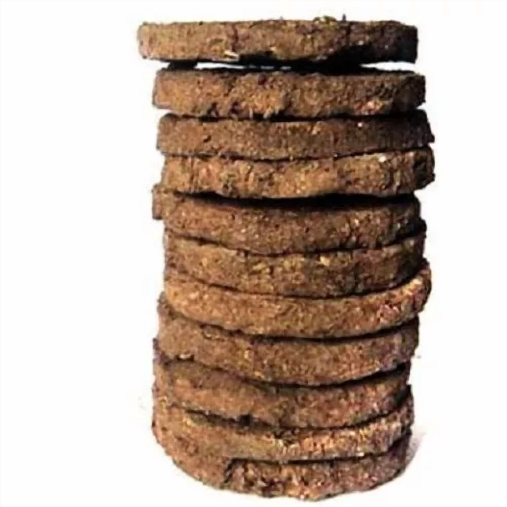 Cow Dung Cake Organic Gobar Upla For Pooja Havan Agnihotra Set Of 10 Pcs