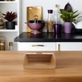 thumbnail image 4 of Uonlytech Bamboo Bread Box with Transparent Acrylic Lid for Kitchen Storage, Khaki Color, Spacious and Stylish, 4 of 7