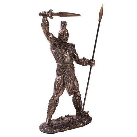 Achilles Spartan Warrior Home Decor Statue Made Of Polyresin