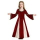 thumbnail image 1 of Vestido de poliéster para mujer, falda larga con aros y puños con altavoz para escenario de danza y canto para niñas y mujeres., 1 of 3