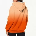 thumbnail image 4 of UTSJKR Women's Oversized Gradient Hoodies Full Zipper Long Sleeve Pullover Sweatshirt Fleece Lined Warm Jacket 2024 Fashion Winter Outwear Orange S, 4 of 6