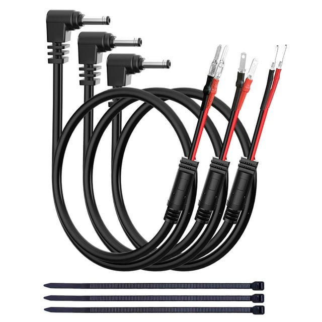 Cable de alimentación para detector de radar, cable de enchufe para espejo retrovisor, con portafusibles en línea, adecuado para detector de radar Uniden Escort Beltronics Valentine One Cobra Whistler