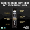 thumbnail image 3 of Rex Coffee Organic Fairtrade Freeze-Dried Instant Single-Serve Sticks, Medium Roast, 25 Count, 3 of 11
