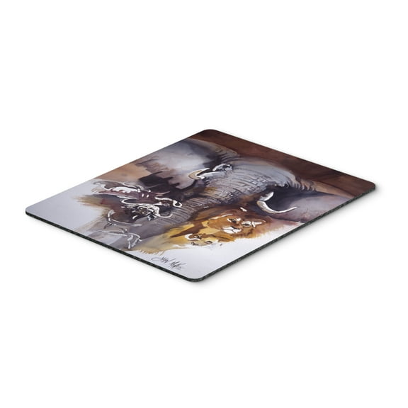 Elephant Lions and more Mouse Pad Hot Pad or Trivet