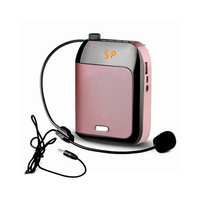 Voice Amplifier 15W Wired Microphone For Teacher School College Tour Guide FM Radio Megaphone ,Wide Coverage Area