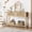 natural wood color, variant on Kicctian Console Table Sofa Table with 2 Drawers & Open Storage Shelf, 43" Narrow Entryway Table for Living Room, Hallway, Bedroom, Natural Wood Color 1