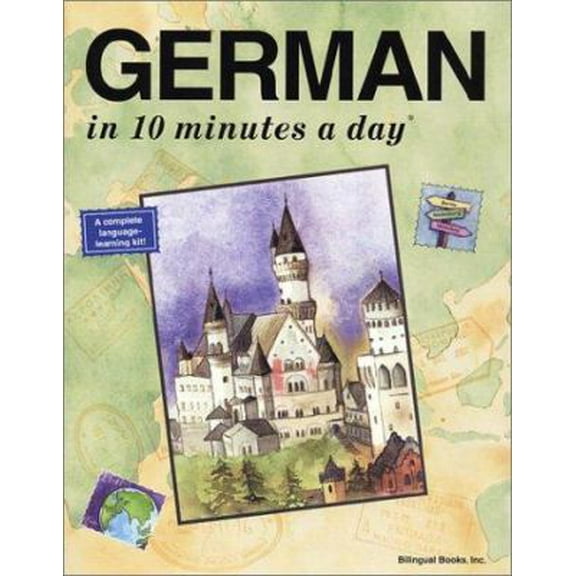 Pre-Owned German in 10 Minutes a Day (Paperback) 0944502202 9780944502204
