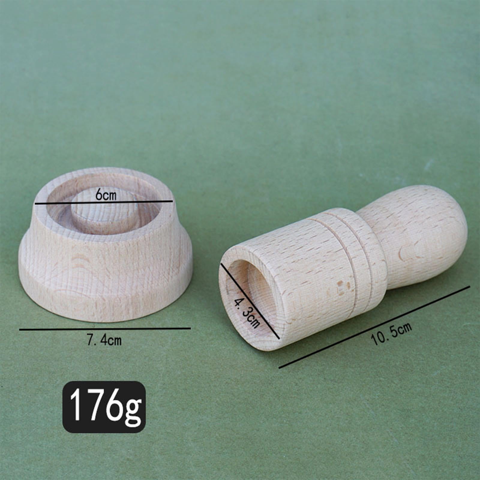 Hemoton 2 Sets Wooden Paper Pot Maker Newspaper Plant Pot Maker Creative Gardening Starter Pots Newspaper Diy Pot Nursery Pot Making Tool Pot Maker L