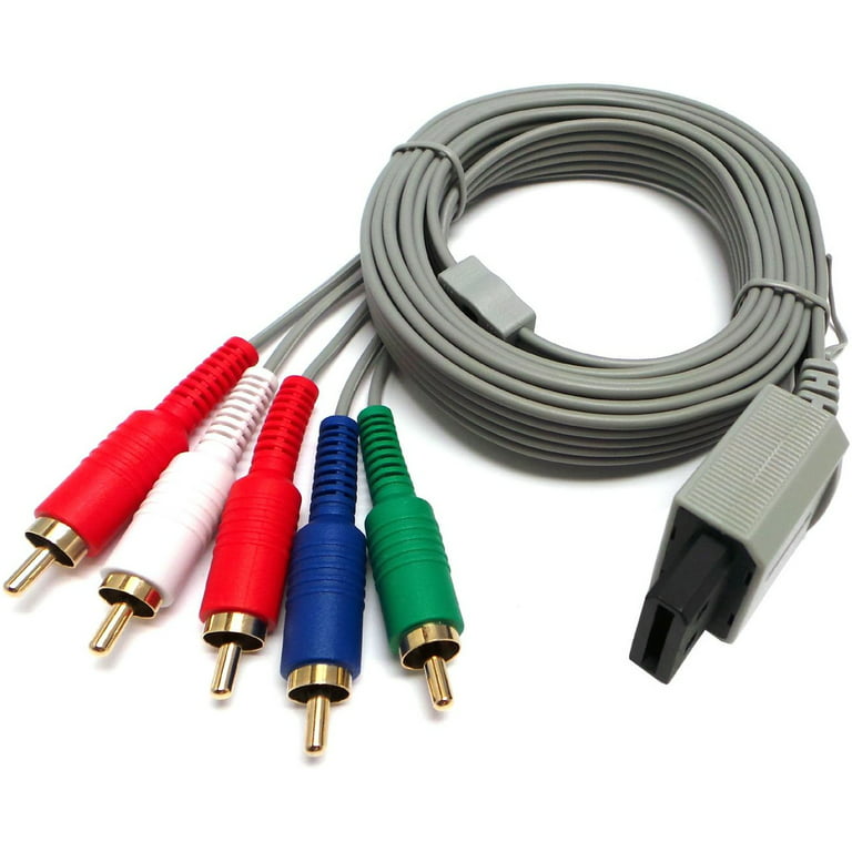 Component HD AV Cable to HDTV EDTV Nintendo Wii and Wii U