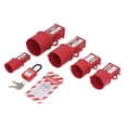 thumbnail image 1 of Waterproof Socket Lock, 5 Pieces Multi Specifications Socket Lockout Device  for Small Industrial Sockets, 1 of 7