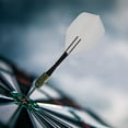 thumbnail image 4 of LOLIPPYY 30pcs White Dart Flights for Darts Plastic Material Enhanced Performance, 4 of 8
