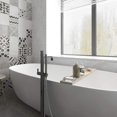 thumbnail image 3 of Jabonera rectangular de vidrio para baño Transparente 12.3 * 9 * 2.5 cm TUNC Sencillez, 3 of 5