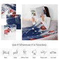 thumbnail image 4 of Christmas Tree Red Ball Throw Flannel Blanket 30x40In White Pine Branch Winter Snowflakes Navy Super Soft Cozy Bed Blanket, Lightweight Plush Fuzzy Bed Throw for Bedroom Sofa Couch Living Room, 4 of 4