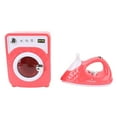 thumbnail image 2 of Laundry Pretend Laundry Set Battery Powered Washer and Ironing Board Playset Educational Role Playing Toys, 2 of 7