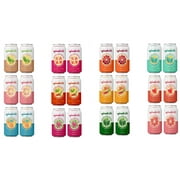 Spindrift Exotic Flavors 12 Flavor Variety Pack Includes hard to find flavors Nojito, Mango Black Tea, Pineapple, and Peach Strawberry Full Case of 24