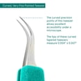 thumbnail image 4 of Excelta Tweezer,Curved Fine,5 in. L,SS 7-SA-ET, 4 of 7