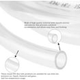 thumbnail image 2 of Youho PVC Flexible Lightweight Plastic Tubing , 50 ft, 3/16 Inch-ID； Food Grade Clear Vinyl Tubing., 2 of 6