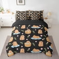 thumbnail image 2 of Castle Fairy Cute Floral Capybara Twin Bedding Sets,Kawaii Animal Bedding Comforter Set, 2 of 8