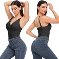 thumbnail image 3 of QRIC Shapewear Bodysuit Thong for Women Tummy Control Bodysuit Tops Body Shaper with Built In Bra, 3 of 6