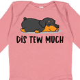 thumbnail image 4 of Inktastic Napping Dis Tew Much Rottweiler Boys or Girls Long Sleeve Baby Bodysuit, 4 of 5