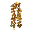 thumbnail image 2 of Veeogra Clearance,Fall Garland,Maple Leaf Garland,Fall Decor Festival Simulation Maple Leaf Rattan Decoration Christmas Party Wall Hanging Maple Leaf Rattan,Fall Leaves Garland, 2 of 2