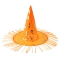 thumbnail image 1 of Sombrero de la Bruja de Halloween Sunnimix Naranja Calabaza, 1 of 7