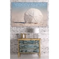 thumbnail image 3 of Jersey Shore, Sand Dollar on Beach (36x54 Giclee Gallery Art Print, Vivid Textured Wall Decor), 3 of 3