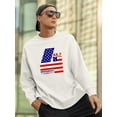 thumbnail image 2 of Independence Day 4Th. Sweatshirt Men -Image by Shutterstock, Male x-Large, 2 of 4