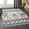 thumbnail image 3 of Hauteloom Gakona Wool Hallway, Kitchen Runner Rug - Bohemian/Global - Teal, Navy, Light Blue - 2'6" x 8', 3 of 6