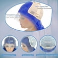 thumbnail image 4 of 26 Inch Blue Lace Front Wig Human Hair 13x6 Body Wave Lace Front Wigs Human Hair Pre Plucked Colored Blue Wigs For Women With Baby Hair, 4 of 5