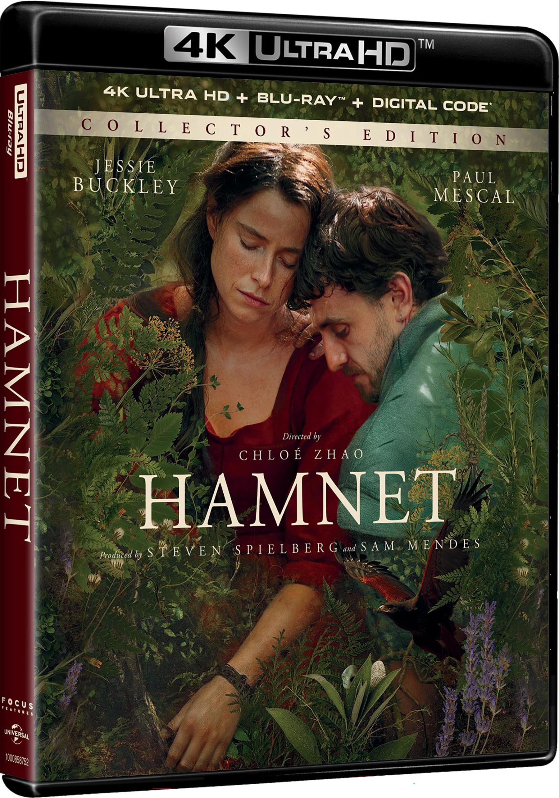 Hamnet 4K Ultra HD + Blu-ray + Digital Copy, Drama, Universal