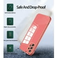 thumbnail image 4 of Compatible with Samsung Galaxy A23 5G Case Silicone Shockproof Samsung A23 5G Case Anti-Scratch Ultra Thin Plating TPU Galaxy A23 5G Phone Case (Camellia Red), 4 of 13