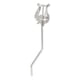 thumbnail image 2 of Clip para Partituras Kowaku, Accesorios para Instrumentos, Atril para Partituras Sax Lyre, 2 of 8